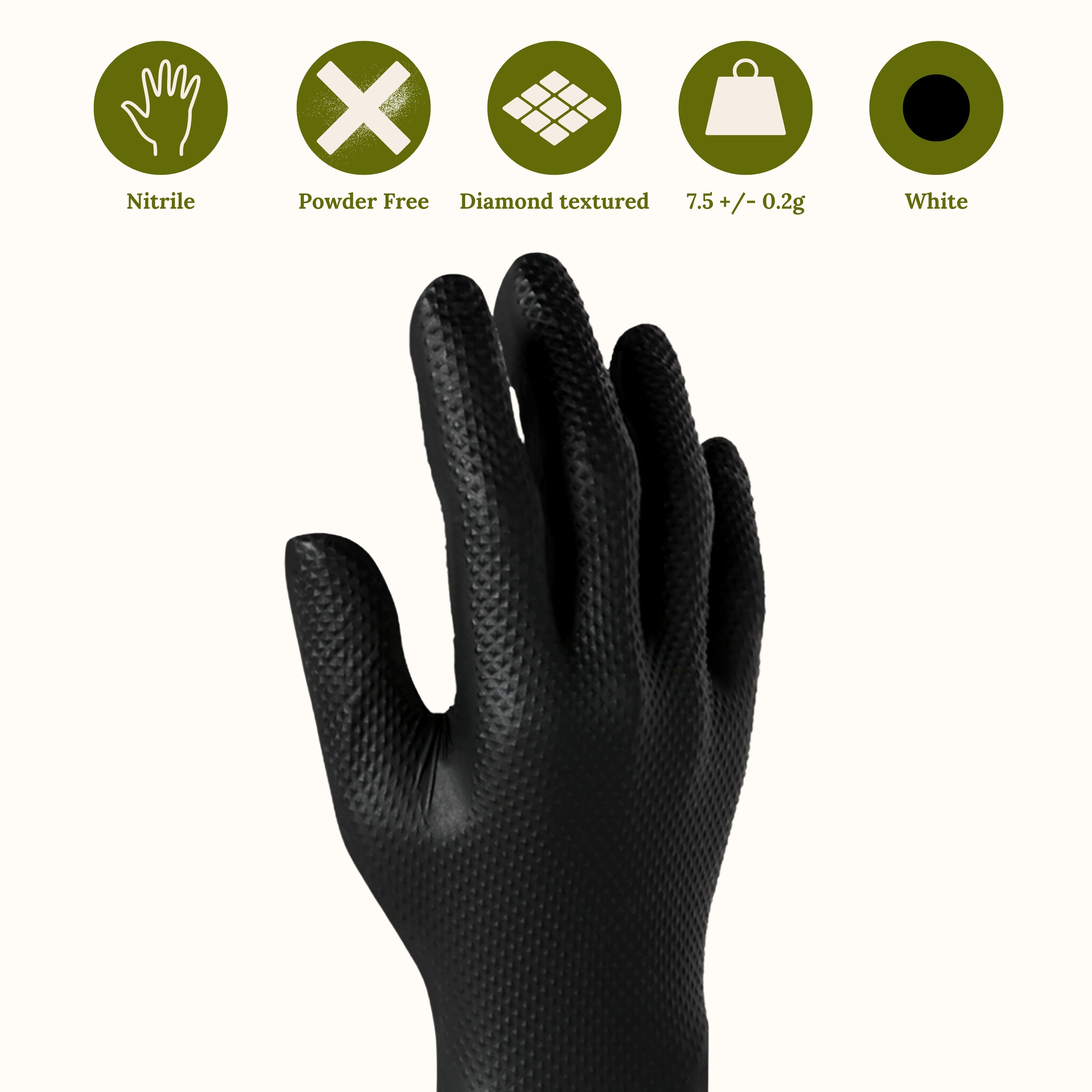 Black Aurelia Bold Max Gloves