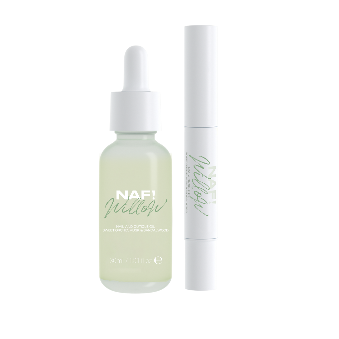 NAF! x Willow Cuticle Oil Dropper & Pen Duo